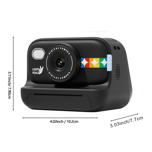 Chuzhao™ Instant Print Camera – 1080P Digital