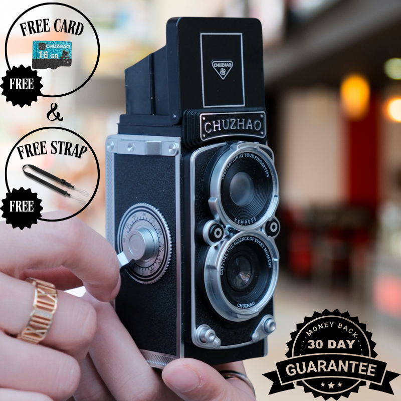 CHUZHAO™ RetroCam – The Aesthetic Digital Camera