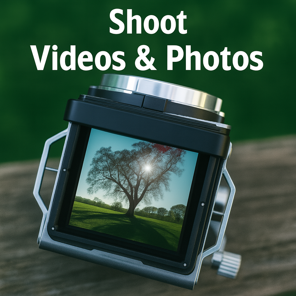 CHUZHAO™ RetroCam – The Aesthetic Digital Camera