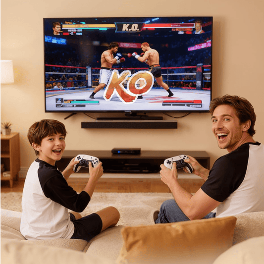 Retro Wireless Game Stick Pro — 20,000 Games, 4K Plug & Play