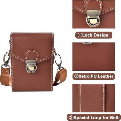 CHUZHAO™ Leather Camera Case