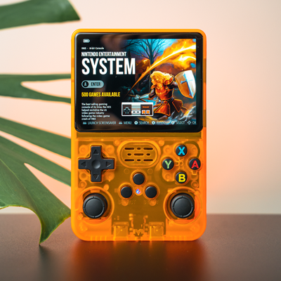 RetroR36™ Handheld Game Console – 3.5" IPS · 20,000+ Games