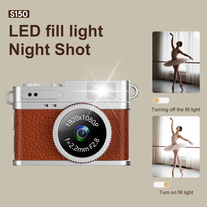 MiniJoyly Retro Mini Camera 1080P