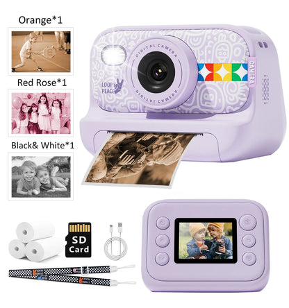 Chuzhao™ Instant Print Camera – 1080P Digital
