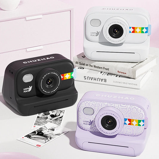 Chuzhao™ Instant Print Camera – 1080P Digital