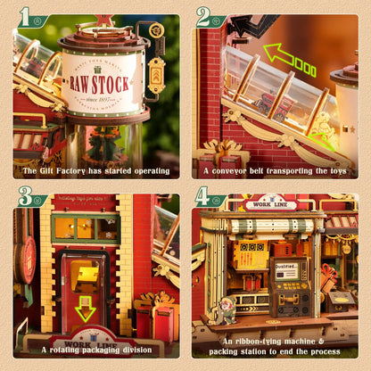 MiniJoyly™ x ROKR – Dream Gift Factory DIY Wooden Music Box Kit