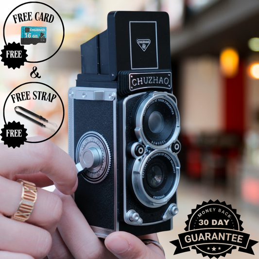 CHUZHAO™ RetroCam – The Aesthetic Digital Camera
